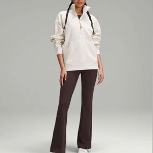 Lululemon Scuba Oversized Funnel-Neck Half Gold Zip Long Size XS/S Sweatshirt